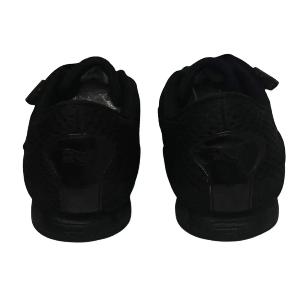 Black Puma velcro sneakers sz 8